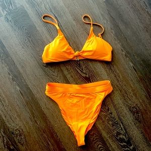 Dippin Daisy’s  orange bikini set